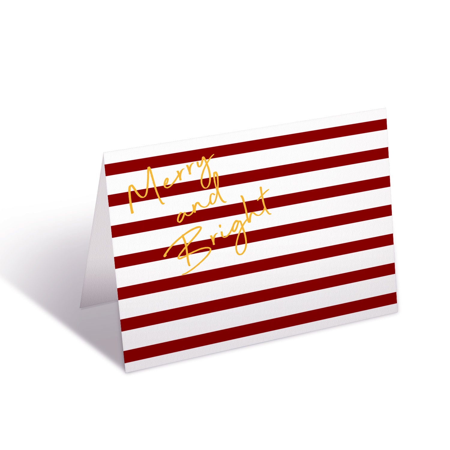 Merry and Bright Greeting Card