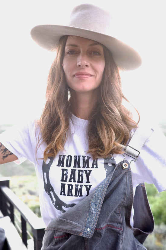 Momma Baby Army T-shirt