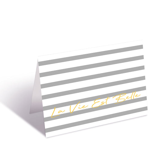 La Vie Est Belle Greeting Card